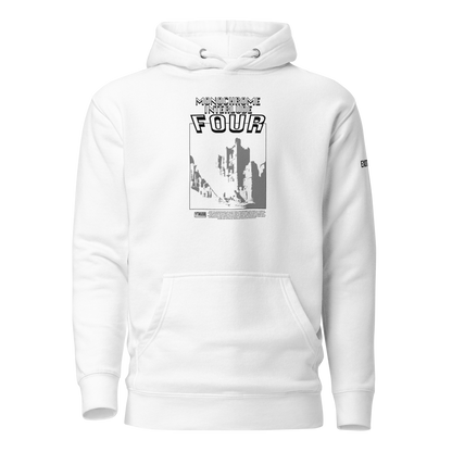 exoterica - civil parish hoodie white