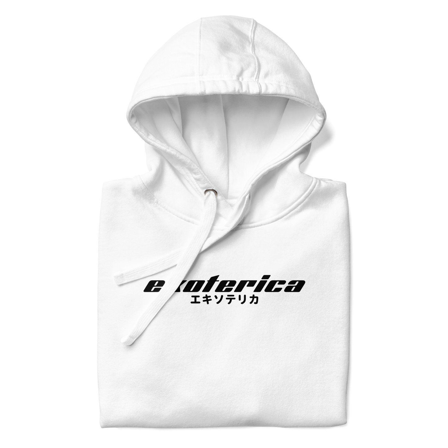 exoterica - エキソテリカ hoodie - white/black